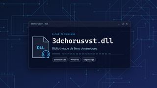 Visuel technique du fichier 3dchorusvst.dll, bibliothèque de liens dynamiques de Windows