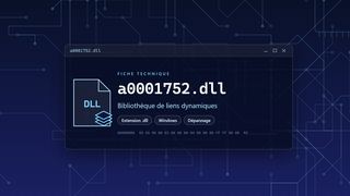 Visuel technique du fichier a0001752.dll, bibliothèque de liens dynamiques de Windows