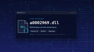 Visuel technique du fichier a0002969.dll, bibliothèque de liens dynamiques de Windows