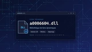 Visuel technique du fichier a0006604.dll, bibliothèque de liens dynamiques de Windows