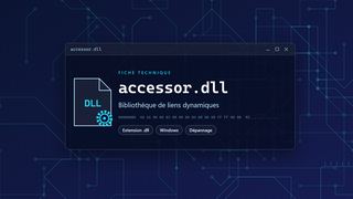 Visuel technique du fichier accessor.dll, bibliothèque de liens dynamiques de Windows