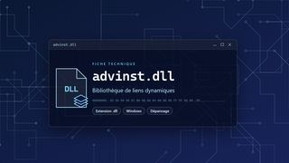 Visuel technique du fichier advinst.dll, bibliothèque de liens dynamiques de Windows
