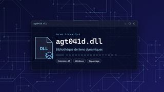 Visuel technique du fichier agt041d.dll, bibliothèque de liens dynamiques de Windows