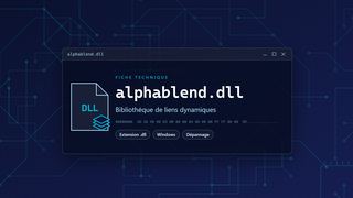 Visuel technique du fichier alphablend.dll, bibliothèque de liens dynamiques de Windows