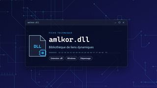 Visuel technique du fichier amlkor.dll, bibliothèque de liens dynamiques de Windows