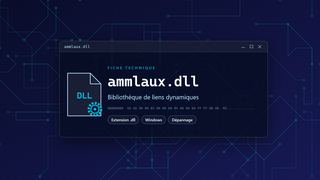 Visuel technique du fichier ammlaux.dll, bibliothèque de liens dynamiques de Windows