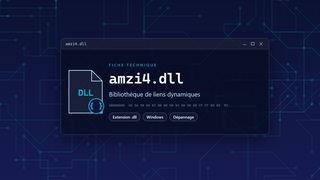 Visuel technique du fichier amzi4.dll, bibliothèque de liens dynamiques de Windows