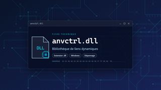 Visuel technique du fichier anvctrl.dll, bibliothèque de liens dynamiques de Windows