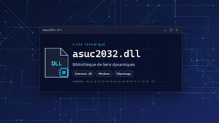 Visuel technique du fichier asuc2032.dll, bibliothèque de liens dynamiques de Windows