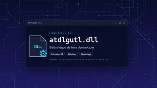 Visuel technique du fichier atdlgutl.dll, bibliothèque de liens dynamiques de Windows
