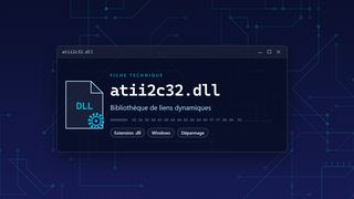 Visuel technique du fichier atii2c32.dll, bibliothèque de liens dynamiques de Windows