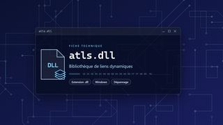 Visuel technique du fichier atls.dll, bibliothèque de liens dynamiques de Windows