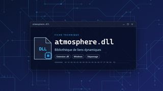Visuel technique du fichier atmosphere.dll, bibliothèque de liens dynamiques de Windows