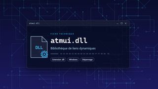 Visuel technique du fichier atmui.dll, bibliothèque de liens dynamiques de Windows