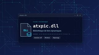 Visuel technique du fichier atxpic.dll, bibliothèque de liens dynamiques de Windows