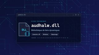 Visuel technique du fichier audhalw.dll, bibliothèque de liens dynamiques de Windows
