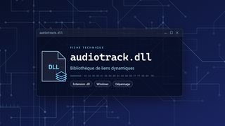 Visuel technique du fichier audiotrack.dll, bibliothèque de liens dynamiques de Windows