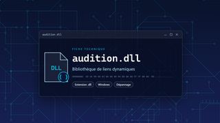 Visuel technique du fichier audition.dll, bibliothèque de liens dynamiques de Windows