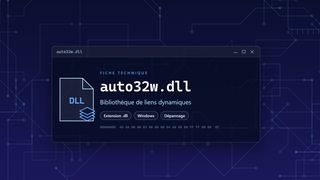 Visuel technique du fichier auto32w.dll, bibliothèque de liens dynamiques de Windows