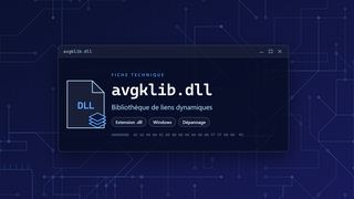 Visuel technique du fichier avgklib.dll, bibliothèque de liens dynamiques de Windows