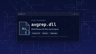 Visuel technique du fichier avgrep.dll, bibliothèque de liens dynamiques de Windows