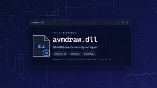 Visuel technique du fichier avmdraw.dll, bibliothèque de liens dynamiques de Windows