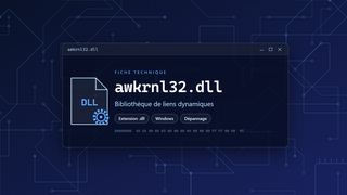 Visuel technique du fichier awkrnl32.dll, bibliothèque de liens dynamiques de Windows