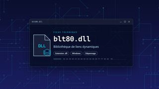 Visuel technique du fichier blt80.dll, bibliothèque de liens dynamiques de Windows