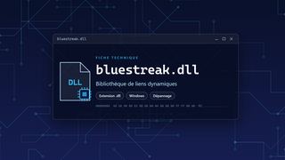 Visuel technique du fichier bluestreak.dll, bibliothèque de liens dynamiques de Windows