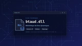 Visuel technique du fichier btaud.dll, bibliothèque de liens dynamiques de Windows