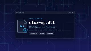 Visuel technique du fichier c1xx-mp.dll, bibliothèque de liens dynamiques de Windows