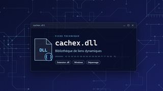 Visuel technique du fichier cachex.dll, bibliothèque de liens dynamiques de Windows