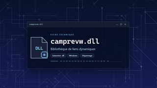 Visuel technique du fichier camprevw.dll, bibliothèque de liens dynamiques de Windows