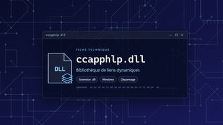 Visuel technique du fichier ccapphlp.dll, bibliothèque de liens dynamiques de Windows