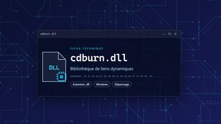 Visuel technique du fichier cdburn.dll, bibliothèque de liens dynamiques de Windows