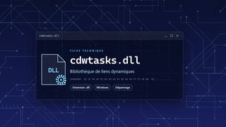 Visuel technique du fichier cdwtasks.dll, bibliothèque de liens dynamiques de Windows