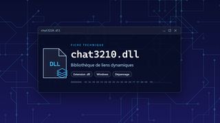 Visuel technique du fichier chat3210.dll, bibliothèque de liens dynamiques de Windows