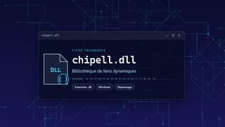 Visuel technique du fichier chipell.dll, bibliothèque de liens dynamiques de Windows