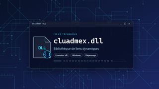 Visuel technique du fichier cluadmex.dll, bibliothèque de liens dynamiques de Windows