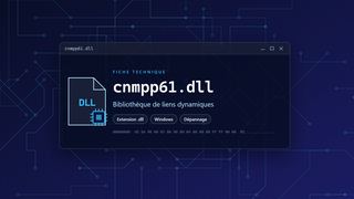 Visuel technique du fichier cnmpp61.dll, bibliothèque de liens dynamiques de Windows