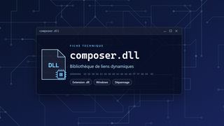 Visuel technique du fichier composer.dll, bibliothèque de liens dynamiques de Windows