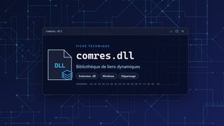 Visuel technique du fichier comres.dll, bibliothèque de liens dynamiques de Windows