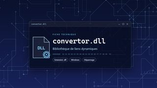 Visuel technique du fichier convertor.dll, bibliothèque de liens dynamiques de Windows