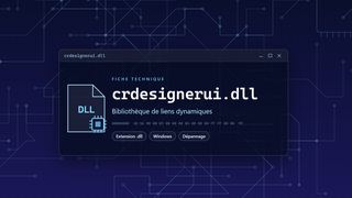 Visuel technique du fichier crdesignerui.dll, bibliothèque de liens dynamiques de Windows