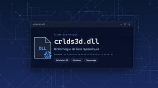 Visuel technique du fichier crlds3d.dll, bibliothèque de liens dynamiques de Windows