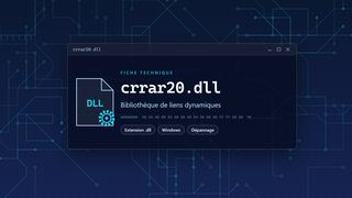 Visuel technique du fichier crrar20.dll, bibliothèque de liens dynamiques de Windows