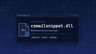 Visuel technique du fichier csmailsnippet.dll, bibliothèque de liens dynamiques de Windows