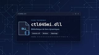 Visuel technique du fichier ctl645mi.dll, bibliothèque de liens dynamiques de Windows