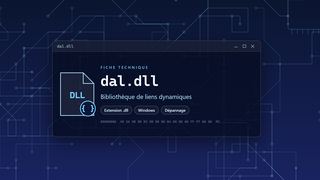 Visuel technique du fichier dal.dll, bibliothèque de liens dynamiques de Windows