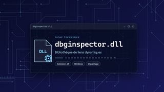 Visuel technique du fichier dbginspector.dll, bibliothèque de liens dynamiques de Windows
